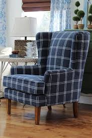 our new blue accent chair from wayfair