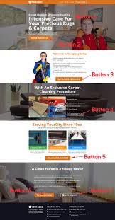 carpet cleaner landing page new video