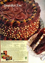chocolate decadence cake 1986