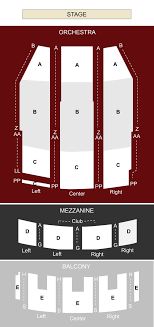 Paramount Theater Denver Co Seating Chart Stage