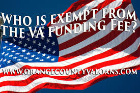 Who Is Exempt From The Va Funding Fee