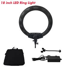 Photo Studio Ring Light 18 Inch Led Photography Dimmable Selfie Ring Lamp Video Lighting For Youtube Video Live Stream Makeup Photographic Lighting Aliexpress