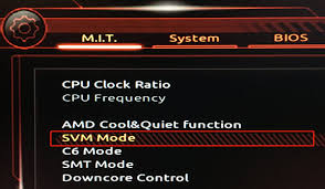 what is svm mode in bios should you