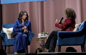 The story of the white house kitchen garden and i've been looking forward to this since thursday. Michelle Obama S Book Tour Has Given Us Plenty Of Outfits To Be Thankful For Fashionista