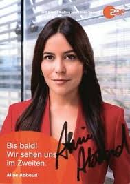 Aline abboud ist eine deutsche journalistin und moderatorin. Aline Abboud Uh Tv Moderatorin Original Signiert Zdf Autogrammkarte Ak 209 Ebay