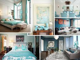 from navy to aqua summer decor in