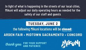If you find any additional information on how to contact mikuni please, such as their phone number, email address, or mailing address, post it here in this thread so. Mikuni Arden Fair Home Sacramento California Menu Prices Restaurant Reviews Facebook