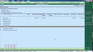 How To Create Sales Invoice In Tally Release 6 For Gst Youtube