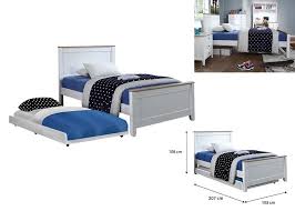 Tyler Single Bed Frame With Pull Out