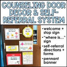 counselor door decorations