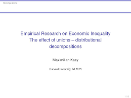 empirical research on economic inequality