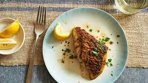 pan roasted fish fillets with herb