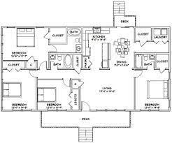 60x30 House 4 Bedroom 3 Bath 1800 Sq Ft