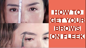 brow tutorial how to get your brows