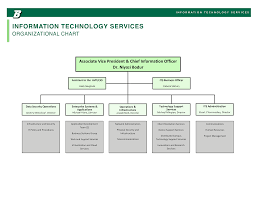 Information Technology Services Organizational Chart