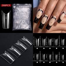soft gel nail tips clear acrylic nail