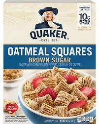 oatmeal squares brown sugar quaker oats