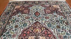 silk rug kashmir silk carpet indian