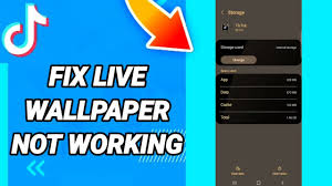 how to fix live wallpaper not working