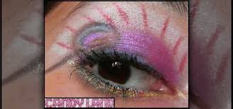 candyland inspired eye makeup look