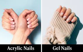 gel nails acrylic nails