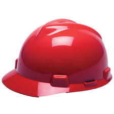 Msa V Gard 1 Touch Suspension Slotted Hard Hat Cap