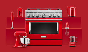 Kitchen aid appliances come in a variety of state of the art pieces that will accommodate your cooking needs to match restaurant performance. Kitchenaid Celebrates 100th Anniversary With Passion Red Line Of Kitchen Appliances