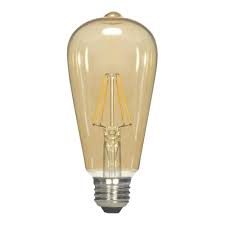 Sea Gull Lighting 60 Watt Equivalent Vintage St19 Dimmable Led Light Bulb 97500s The Home Depot