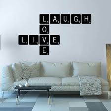 Live Laugh Love Scrabble Wall Art Company