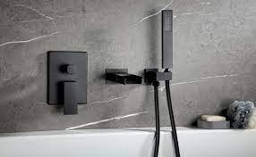 Wowow Matte Black Wall Mount Bathroom
