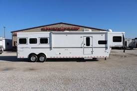 used living quarter trailers utility