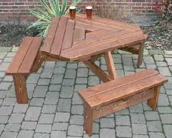 Deluxe Bermuda 6 Seat Bench Table I