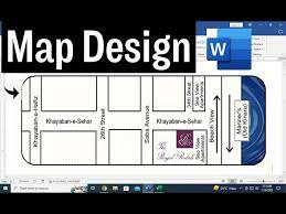 create an interactive map in word