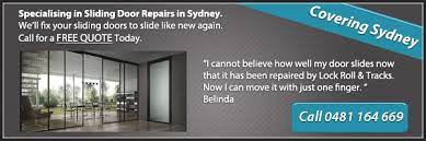 Sliding Door Repair Services Sydney