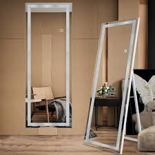 rectangle frameless led mirror l