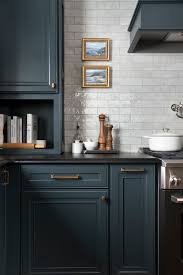 Tile a kitchen backsplash and create an instant focal point. Teal Cabinetry With Gray Organic Backsplash Tile Room For Tuesday