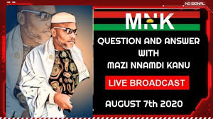 Check spelling or type a new query. Q A With Mazi Nnamdi Kanu August 7th 2020 Youtube