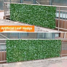 50x100cm Artificial Leaf Hedge Fake