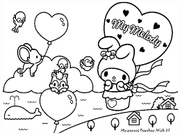 If you love hello kitty then you must love my melody, her best friend. My Melody Free Printable Kids Coloring Pages Sanrio Coloring Pages Sanrio Coloring My Melody Coloring Pages