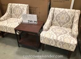 Costco adirondack chair by leisure line. Home Pop 3 Piece Fabric Chair And Accent Table Set Costco Weekender
