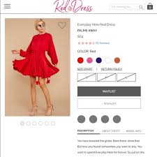 Red Dress Boutique Dress