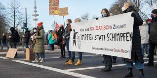 Aufmarsch fürs Impfen: Demo gegen Querdenker in Hamburg - taz.de