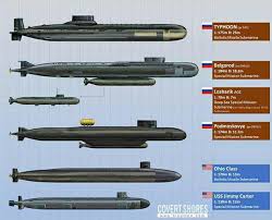 Sub Size Chart Infos Submarines Russian Submarine Military