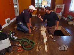 hardwood floor repair diy network