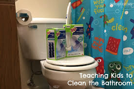 Teaching Kids To Clean The Bathroom Free Printable