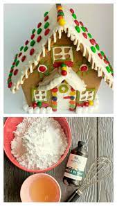 royal icing for gingerbread houses with
