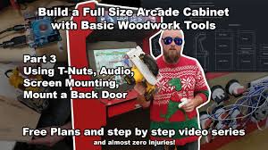 full size arcade cabinet holbrook tech