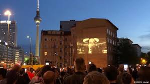 Rammstein S Second Single Radio Debuts On A Berlin Wall