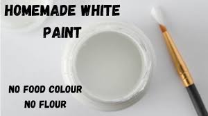 how to make white acrylic paint at home
