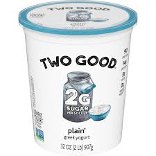 two good plain greek lowfat yogurt 32 oz